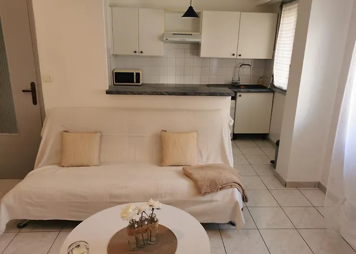 De 35m² Entre Et Juan Les Pins Apartamento