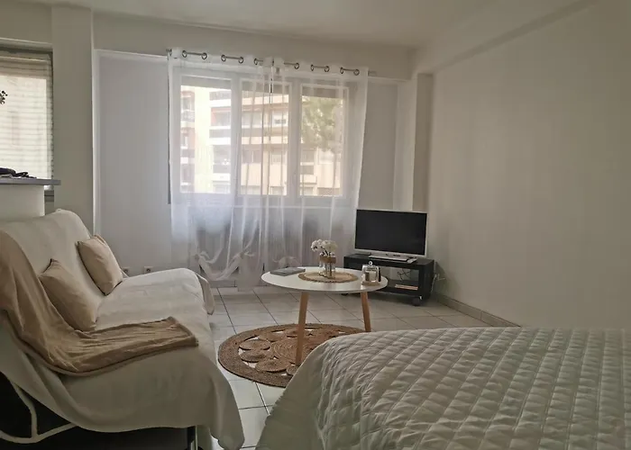 De 35m² Entre Et Juan Les Pins Апартаменты *